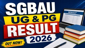 SGBAU UG & PG Result 2026 Out - Check Semester Result Online @ sgbau.ucanapply.com SGBAU UG & PG Result 2026 Out - Check Semester Result Online @ sgbau.ucanapply.com