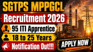 SGTPS MPPGCL ITI Apprentice Recruitment 2026 Notification Out - Apply Online for 95 Posts SGTPS MPPGCL ITI Apprentice Recruitment 2026 Notification Out - Apply Online for 95 Posts