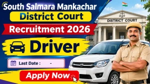 South Salmara Mankachar District Court Driver Recruitment 2026 - Walkin