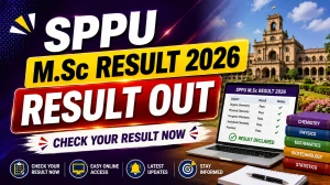 SPPU M.Sc Result 2026 Out - Check 1st & 2nd Year Results Online at unipune.ac.in SPPU M.Sc Result 2026 Out - Check 1st & 2nd Year Results Online at unipune.ac.in