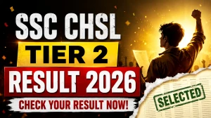 SSC CHSL 2025 FRTA Result Out - Download Final Result PDF at ssc.gov.in SSC CHSL 2025 FRTA Result Out - Download Final Result PDF at ssc.gov.in
