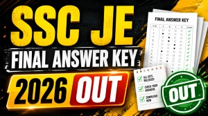 SSC JE Final Answer Key 2026 Out - Download Paper II Response Sheet & Marks SSC JE Final Answer Key 2026 Out - Download Paper II Response Sheet & Marks