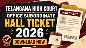 Telangana High Court Office Subordinate Hall Ticket 2026 Out - Download Admit Card at tshc.gov.in Telangana High Court Office Subordinate Hall Ticket 2026 Out - Download Admit Card at tshc.gov.in