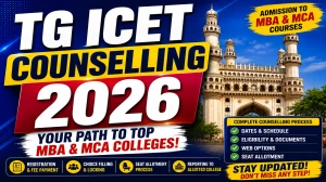 TG ICET Counselling 2026 Out - Check Slot Booking, Certificate Verification & Web Options Dates @ tgicet.nic.in TG ICET Counselling 2026 Out - Check Slot Booking, Certificate Verification & Web Options Dates @ tgicet.nic.in