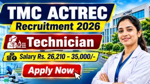 TMC ACTREC Technician Recruitment 2026 - Walkin