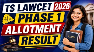 TS LAWCET 2026 Phase 1 Seat Allotment Result - Check Result @ lawcetadm.tgche.ac.in TS LAWCET 2026 Phase 1 Seat Allotment Result - Check Result @ lawcetadm.tgche.ac.in