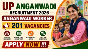 UP Anganwadi Worker Recruitment 2026 - Apply Online for 201 Posts in Sonbhadra District UP Anganwadi Worker Recruitment 2026 - Apply Online for 201 Posts in Sonbhadra District