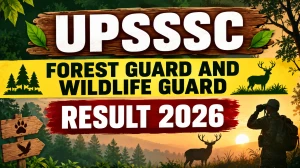 UPSSSC Forest Guard and Wildlife Guard Eligibility Result 2026 (Out) - Check PET Score Based Result