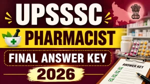 UPSSSC Pharmacist Final Answer Key 2026 Out - Download PDF, Check Objection Status UPSSSC Pharmacist Final Answer Key 2026 Out - Download PDF, Check Objection Status