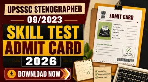 UPSSSC Stenographer 09/2023 Skill Test Admit Card 2026 Out - Download Hall Ticket @ upsssc.gov.in UPSSSC Stenographer 09/2023 Skill Test Admit Card 2026 Out - Download Hall Ticket @ upsssc.gov.in