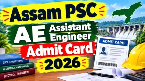 Assam PSC AE Admit Card 2026 Out - Download Hall Ticket at apsc.nic.in Assam PSC AE Admit Card 2026 Out - Download Hall Ticket at apsc.nic.in