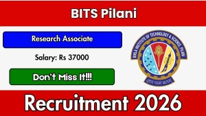 BITS Pilani Research Associate Recruitment 2026 - Apply Online BITS Pilani Research Associate Recruitment 2026 - Apply Online