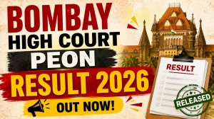 Bombay High Court Result 2026 Out - Clerk & Peon Merit List PDF Download