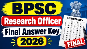 BPSC Research Officer Final Answer Key 2026 Out - Download Answer Key PDF BPSC Research Officer Final Answer Key 2026 Out - Download Answer Key PDF
