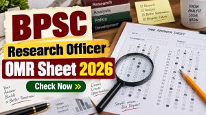 BPSC Research Officer OMR Sheet 2026 - Download Link, Steps & Objection Process BPSC Research Officer OMR Sheet 2026 - Download Link, Steps & Objection Process
