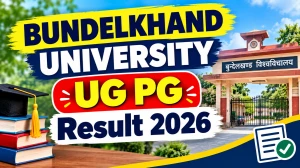 Bundelkhand University Result 2026 Out - Check UG & PG Odd Semester Marksheet at bujhansi.ac.in Bundelkhand University Result 2026 Out - Check UG & PG Odd Semester Marksheet at bujhansi.ac.in