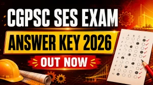 CGPSC State Engineering Service Exam Answer Key 2026 Released - Download Model Answer Key PDF CGPSC State Engineering Service Exam Answer Key 2026 Released - Download Model Answer Key PDF