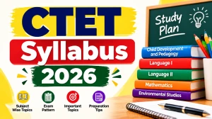 CTET Syllabus 2026 Out - Check Paper 1 & 2 Exam Pattern and Topics at ctet.nic.in
