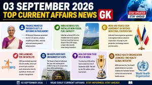 Daily Current Affairs – 3 September 2026