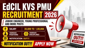 EdCIL KVS PMU Recruitment 2026 - Apply Online for 13 Junior Engineer, Young Professional and More Posts EdCIL KVS PMU Recruitment 2026 - Apply Online for 13 Junior Engineer, Young Professional and More Posts