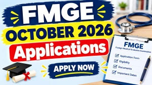 FMGE October 2026 Applications - Check Registration Status Online @ natboard.edu.in