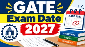 GATE Exam Date 2027 Out - Direct Link to Check Full Schedule Online @ gate2027.iitm.ac.in GATE Exam Date 2027 Out - Direct Link to Check Full Schedule Online @ gate2027.iitm.ac.in