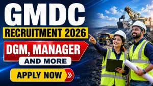 GMDC Recruitment 2026 - Apply Offline for DGM, Manager and More Posts GMDC Recruitment 2026 - Apply Offline for DGM, Manager and More Posts