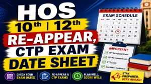 HOS 10th, 12th Re-Appear, CTP Exam Date Sheet 2026 Out - Download Online @ bseh.org.in HOS 10th, 12th Re-Appear, CTP Exam Date Sheet 2026 Out - Download Online @ bseh.org.in