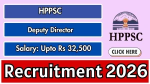 HPPSC Deputy Director Recruitment 2026 - Apply Online