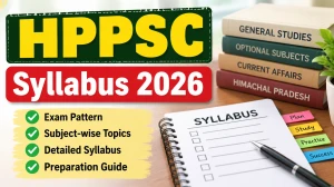 HPPSC Scientific Officer Syllabus 2026 Out - Check Exam Pattern & Topics at hppsc.hp.gov.in