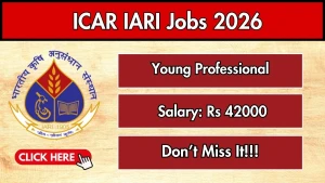 ICAR IARI Young Professional-II Recruitment 2026 - Apply Online