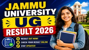 Jammu University UG Result 2026 Out - Check Even Sem Result at coeju.com Jammu University UG Result 2026 Out - Check Even Sem Result at coeju.com