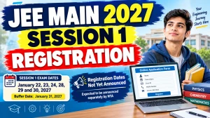 JEE Main 2027 Session 1 Registration - Check Full Schedule Online @ jeemain.nta.nic.in JEE Main 2027 Session 1 Registration - Check Full Schedule Online @ jeemain.nta.nic.in