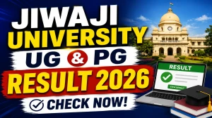 Jiwaji University Result 2026 Out - Check UG & PG Result Online @ jiwaji.edu Jiwaji University Result 2026 Out - Check UG & PG Result Online @ jiwaji.edu