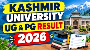 Kashmir University Result 2026 Out - Direct Link to Check UG & PG Result Online @ kashmiruniversity.net