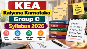 KEA Kalyana Karnataka Group C Syllabus 2026 - Check 210 Electrician, Water Supply Operator and More Posts