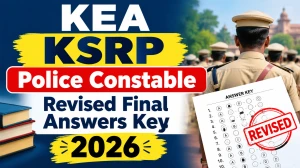 KEA Police Constable Final Answer Key 2026 - Download Revised Answer Key PDF at cetonline.karnataka.gov.in KEA Police Constable Final Answer Key 2026 - Download Revised Answer Key PDF at cetonline.karnataka.gov.in