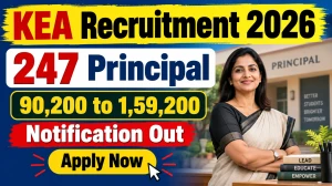 KEA Principal Recruitment 2026 Notification Out - Apply Online for 247 Posts