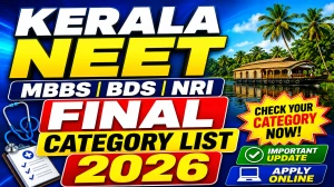Kerala NEET MBBS/ BDS NRI Final Category List 2026 Out - Direct Link to check Online @ cee.kerala.gov.in Kerala NEET MBBS/ BDS NRI Final Category List 2026 Out - Direct Link to check Online @ cee.kerala.gov.in