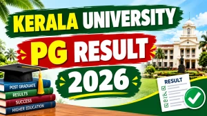 Kerala University PG Result 2026 Out - Direct Link to Check Result Online @ keralauniversity.ac.in