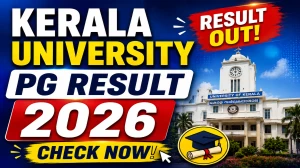 Kerala University PG Result 2026 Out - Check Results Online at exams.keralauniversity.ac.in Kerala University PG Result 2026 Out - Check Results Online at exams.keralauniversity.ac.in