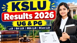 KSLU Result 2026 Out - Direct Link to Check UG & PG Result Online at kslu.karnataka.gov.in