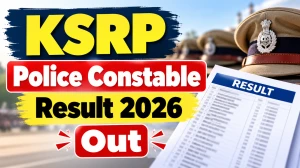 KSRP Police Constable Result 2026 Out - Check KEA Provisional Score List PDF KSRP Police Constable Result 2026 Out - Check KEA Provisional Score List PDF