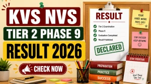 KVS NVS Tier 2 Result 2026 (Phase 9 Out)  - Direct Link, Merit List PDF & Cut Off