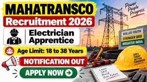 MAHATRANSCO Electrician Apprentice Recruitment 2026 - Apply Online for 25 Posts