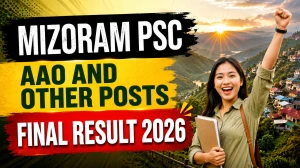 Mizoram PSC Result 2026 Out - Check AAO, Medical Record & X-Ray Technician Results Mizoram PSC Result 2026 Out - Check AAO, Medical Record & X-Ray Technician Results