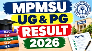 MPMSU Result 2026 Out - Direct Link to Check UG & PG Result Online at mpmsu.edu.in MPMSU Result 2026 Out - Direct Link to Check UG & PG Result Online at mpmsu.edu.in