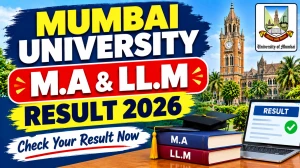 Mumbai University PG Result 2026 Out - Check LL.M & M.A Result Online @ mu.ac.in