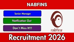 NABFINS Senior Manager Recruitment 2026 - Apply Online NABFINS Senior Manager Recruitment 2026 - Apply Online