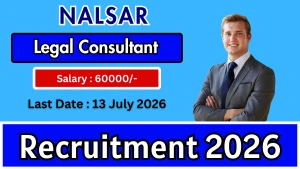 NALSAR Legal Consultant (Maritime Law) Recruitment 2026 - Apply Online